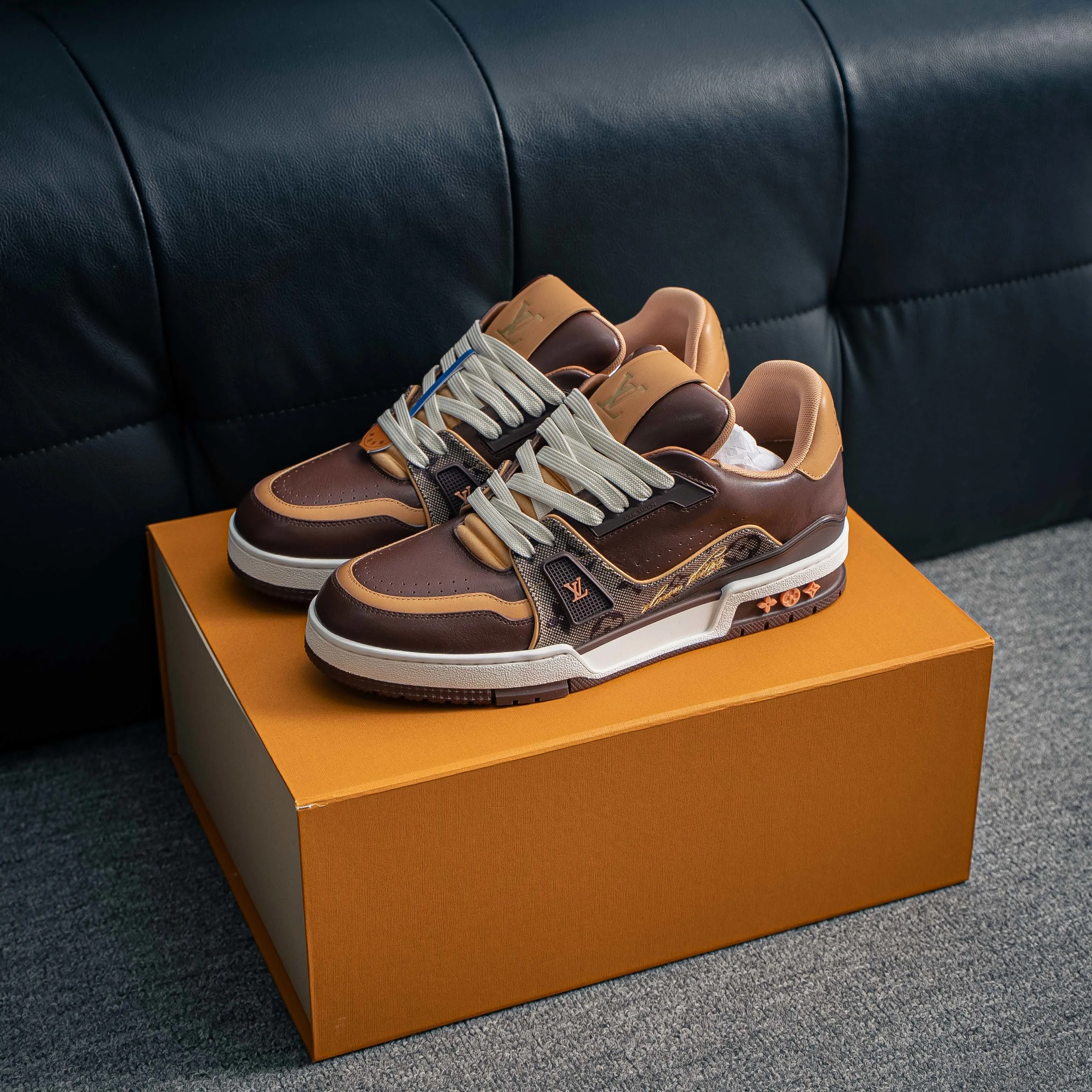【MS 】 Louis Vuitton LV Trainer Series Sneakers ✦ ，✦ NFC ✦ ZP ， ✦
